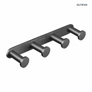 Oltens Vernal wieszak na ręcznik poczwórny grafitowy 80005400 Oltens