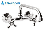 Invena Bateria umywalkowo-zlewozmywakowa Roma BC-25-00S-L INVENA
