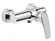 Bateria natryskowa ścienna chrom Deante Cynia BCY 040M - zdjęcie 2