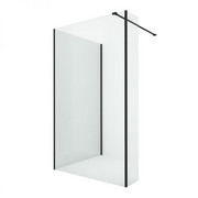NEW TRENDY ŚCIANKA PRYSZNICOWA NEW MODUS BLACK 110x200 EXK-5592 NEW TRENDY