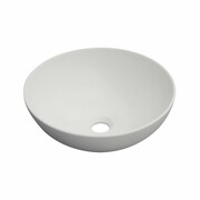 Invena Umywalka nablatowa Tinos Biały mat CE-43-001-C INVENA