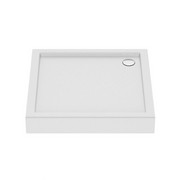 NEW TRENDY Brodzik COLUMBUS zintegrowany 100x100x14 B-0127 NEW TRENDY