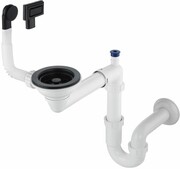 Deante Syfon do zlewozmywaka granitowego 1-komorowego - Space-Saver ZXY N949 Deante