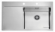 Alveus Zlewozmywak stalowy Pure 50 prawy satyna 1103653 Alveus