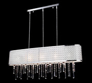 Duży żyrandol kryształowy do jadalni 100cm K171