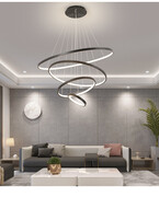 Lampa wisząca Ring LED 80x60x40x30 130Wat L153