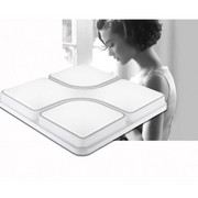 Plafon LED z pilotem Biały 86,5x86,5cm - P001