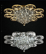 Plafon kryształowy RINGLE 9 - 100cm 108Watt - K211