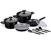 Zestaw garnków tytanowych 12 ele. BERLINGER HAUS monaco BH-7097