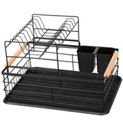 Suszarka do naczyń dwupoziomowa Ociekacz 41 x 30 x 27.5 cm BRUNBESTE BB-2334 / 2702