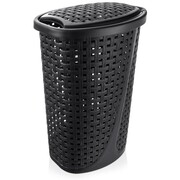 Kosz na pranie plastikowy czarny 45L ORION 731505
