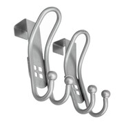 Wieszaki uchwyty uchwyt na drzwi stalowy podwójny 2SZT ORION 834723