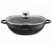 Garnek z powłoką marmurową wok 3.3L / 28cm niski ZILNER ZL-7012