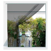 Moskitiera na okno czarna 150x130cm PROGARDEN 339175