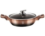 Garnek z powłoką granitową 3.8L 28cm BERLINGER HAUS Rosegold noir BH-1893