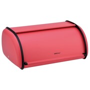 Chlebak stalowy mały 36cm KINGHOFF KH-1753 Czerwony