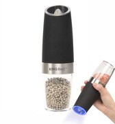 Młynek grawitacyjny do soli i pieprzu KINGHOFF KH-1618a