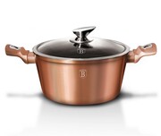 Garnek 6.5L 28cm BERLINGER HAUS Metallic Rosegold BH-1516-N
