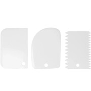 Szpatuły cukiernicze 3-ele zestaw szpatuł szpatułki do tortu ciasta BRUNBESTE BB-1681