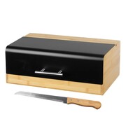 Chlebak bambusowy drewniany pojemnik na pieczywo chleb bułki BRUNBESTE BB-2765