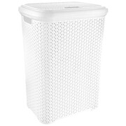 Kosz na pranie plastikowy biały 55L ORION 730539