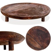 Deska do serwowania drewniana na nóżkach 30 cm VILDE 139192