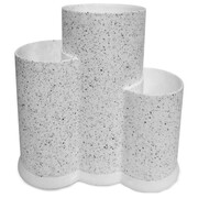 Uniwersalny blok stojak do noży 3w1 KRISBERG KS-2529 / 5107 / 3789 biały