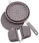 Silikonowy zestaw kuchenny z durszlakiem KASSEL 93705