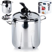 Szybkowar stalowy na gaz indukcja garnek ciśnieniowy PROFI 9L ORION 111734