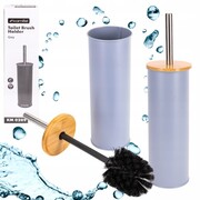 Szczotka toaletowa WC do toalety łazienki wolnostojąca szary KAMILLE KM-209