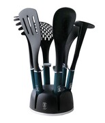 Zestaw przyborów kuchennych 7 ele. BERLINGER HAUS Aquamarine BH-6245