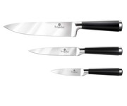 Zestaw 3 noży kuchennych BERLINGER HAUS Black Royal Line BH-2423
