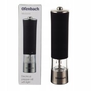 Młynek elektryczny do pieprzu i soli LED OFENBACH OB-101010