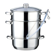 Sokownik parowy stalowy 8L garnek do soków na indukcję KLAUSBERG KB-9032