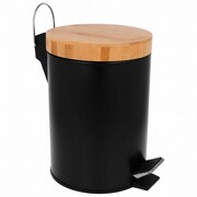 Kosz na śmieci 3L czarny BRUNBESTE BB-1133