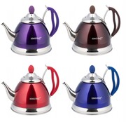 Czajnik zaparzacz do herbaty i ziół 1.0L 4 kolory KINGHOFF KH-3762