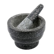 Moździerz granitowy kamienny 12 x 8cm KINGHOFF KH-3359