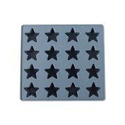 Silikonowa forma do lodu i czekolady Gwiazdki 16 kostek MAESTRO MR-1058
