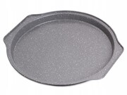 Forma blacha do pieczenia pizzy taca z powłoką marmurkową 33cm KAMILLE KM-6015M