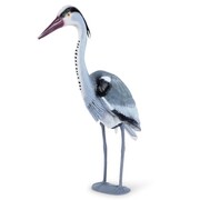 Figurka ogrodowa dekoracyjna dekoracja do ogrodu czapla 72cm VILDE 339447