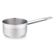 Rondel stalowy garnek z rączką 14cm 0.75L MAESTRO MR-3502-14S