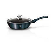 Patelnia z powłoką granitową 24cm BERLINGER HAUS Metallic Line Aquamarine BH-1880