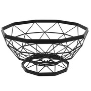 Stalowy koszyk na owoce 30.5x14cm czarny BRUNBESTE BB-1703