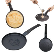 Patelnia do smażenia placków, racuchów, ciastek, 18cm, Słonik, KLAUSBERG KB-7974