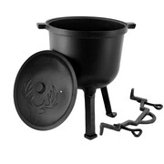 Kociołek żeliwny myśliwski 10L garnek węgierski ognisko pieczonki ZILNER