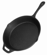 Patelnia żeliwna 26cm czarna indukcja gaz ROSSNER KL1226