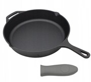 Patelnia żeliwna głęboka 30cm BRUNBESTE BB-2667