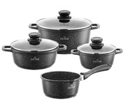 Zestaw garnków z powłoką marmurową 7 ele. ZILNER ZL-7016