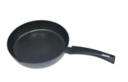 Patelnia tradycyjna do smażenia 24 cm nieprzywierająca NON-STICK czarna indukcja na gaz ZILNER ZL-558