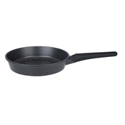 Patelnia granitowa marmurkowa NON-STICK indukcja gaz 24cm czarna BRUNBESTE BB-5541